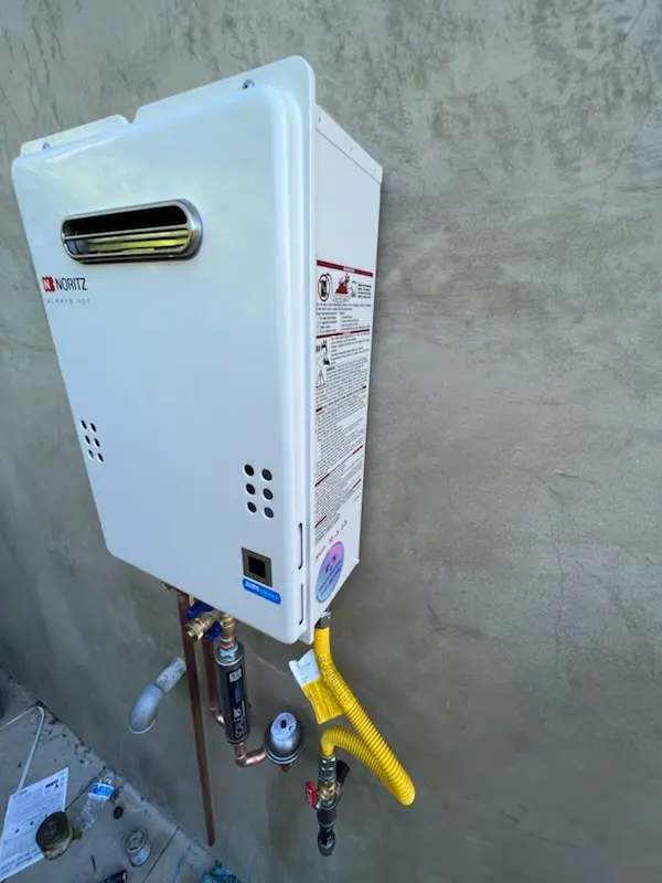 Tankless water heater installation for Freys Grove homes